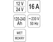 Nabíječka 16A 12/24V