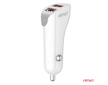Nabíječka do auta 2x USB-A 2.1A 12/24V AMiO-0387
