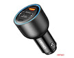Nabíječka do auta 2x USB C port + USB A port 12/24V 95W AMIO-04372