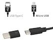 Nabíječka telefonu 12/24V MICRO USB/USB-C