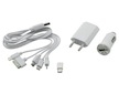 Nabíječka telefonu 230/12V 2,1A (Iphone, miniUSB, microUSB, USB-C)