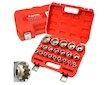 Nástrčné hlavice 1/2", 8-36mm, 12hran, sada 21ks MAR-POL
