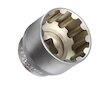 Nástrčné hlavice 1/2", 8-36mm, 12hran, sada 21ks MAR-POL