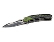 Nůž zavírací COBRA 20cm s pojistkou zelená-černá