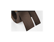 Obruba záhonů WOOD BORDER, hnědá 78mm x 2.8mm x 10m BRADAS