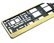 Podložka pod SPZ GOLD STRIP