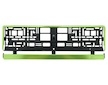 Podložka pod SPZ GREEN STRIP