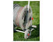 Pojízdný naviják WHITE LINE s hadicí 1/2" 20 m a příslušenstvím SILVER PRO SET, kovový - BRADAS