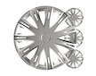 Poklice na kola 4ks sada Spark stříbrná 14