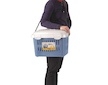 Přepravka hlodavec Midi Gulliver, modrá