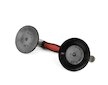 Přísavka na sklo a obklady, hliníková 2x125mm TVARDY