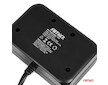 Prodlužovací zásuvkai 1x USB-A 1x USB-C QC4.0 12V 24V 120W 80cm AMIO-04365