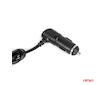 Prodlužovací zásuvkai 2x USB-A ON/OFF 12V 24V 100W 70cm AMIO-04362