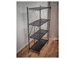 Regál Racks RAW4T, kovový, na kolečkách, 4 police, 1270 x 720 x 340 mm, 200 kg
