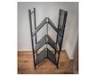Regál Racks RAW4T, kovový, na kolečkách, 4 police, 1270 x 720 x 340 mm, 200 kg