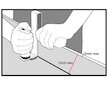 Ruční řezák sádrokartonových desek 150 mm MAR-POL