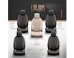 Sada autopotahů OTOM ADVANCED 204 BLACK BABYFACE 3-ZIP