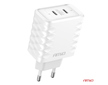 Síťová nabíječka Quick Charger 35W 2xUSB-C AMiO-04288
