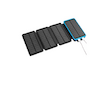 Solární powerbanka 25000mAh, čtyři solární panely a LED svítilna BASS