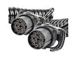Spirálový kabel TIR 2x 7 PIN 15 PIN typ N/S 5m 24V AMIO-04381