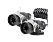 Spirálový kabel TIR 2x 7 PIN typ EBS 5m 24V AMIO-04383