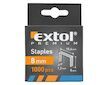 Spony, balení 1000ks, 8mm, 10,6x0,52x1,2mm EXTOL PREMIUM