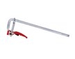 Svěrka rychloupínací ráčnová, typu F, 500 x 120 mm, kovaná GEKO