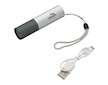 Svítilna kapesní LED 120lm ZOOM nabíjecí SILVER