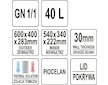Termoizolační kontejner 40l GN 1/1