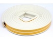 Těsnění do oken a dveří samolepící 9x5,5mm TYP P bílé 6M