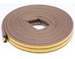 Těsnění do oken a dveří samolepící 9x5,5mm TYP P hnědé 6M