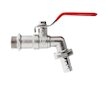Ventil zahradní, vstup 1/2", výstup 3/4" + hadičník 1/2" - GEKO
