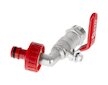 Ventil zahradní, vstup 3/4", výstup 1" + konektor pro rychlospojku - GEKO