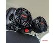 Ventilátor do auta pro opěrku hlavy s USB nabíječkou 2x4