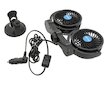 Ventilátor Duo 2 x 108 mm 12 V na přísavku MITCHELL