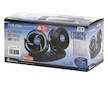 Ventilátor MITCHELL DUO 2x130mm 12V na palubní desku s teploměrem