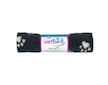 Vetbed protiskluz / Drybed grafitová modré a bílé packy DELUXE 75 x 50 cm, vlas 30 mm