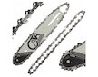 Vodící lišta na řetězové pily a dva řetězy 25 cm 10