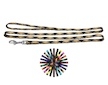 Vodítko popruh, různé dekory 1,3 x 140 cm