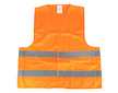 Výstražná vesta oranžová z certifikátem AMIO-03986