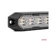 Výstražné osvětlení oranžové 4x3W LED R65 R10 12 / 24V IP6K9K AMIO-03929