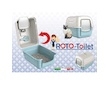 WC s filtrem a lopatkou RotoToilet