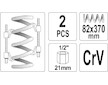 Yato Stahovák pružin tlumičů automobilů 370 x 82 mm 2ks YT-2544