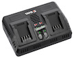 Yato YT-828499 Nabíječka na baterie dvojitá Li-ion 18V 2,2A