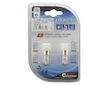 Žárovka 1SUPER LED 12V  T10  bílá 2ks