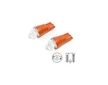 Žárovka 1SUPER LED 12V  T10  červená 2ks