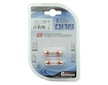 Žárovka 4LED 12V  suf. SV8.5 38mm červená  2ks