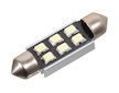 Žárovka 6 SMD LED 12V suf. SV8.5 38mm s rezistorem CAN-BUS bílá