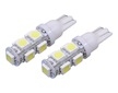 Žárovka 9 SUPER LED 12V  T10  bílá 2ks