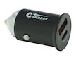 Zástrčka 12/24V nízkoprofilová QC3/PD3 USB-A/USB-C 30W